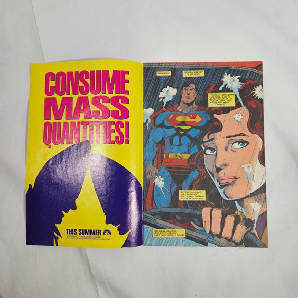 DC Superman Doomsday for Doomsday #78 1993 Comic Book Jurgens Breeding - Picture 5 of 7